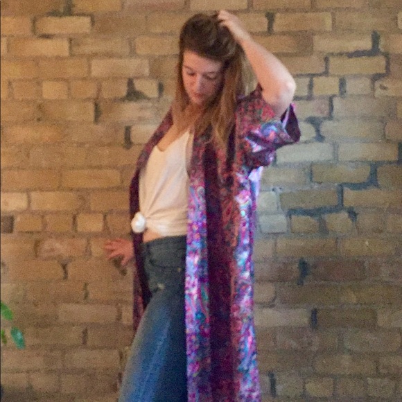 Bright boho kimono - Picture 2 of 7